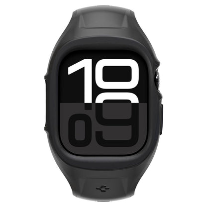 Housse Spigen Liquid Air Pro pour Apple Watch Series 10 / 11 46mm, Noir Mat ACS09317
