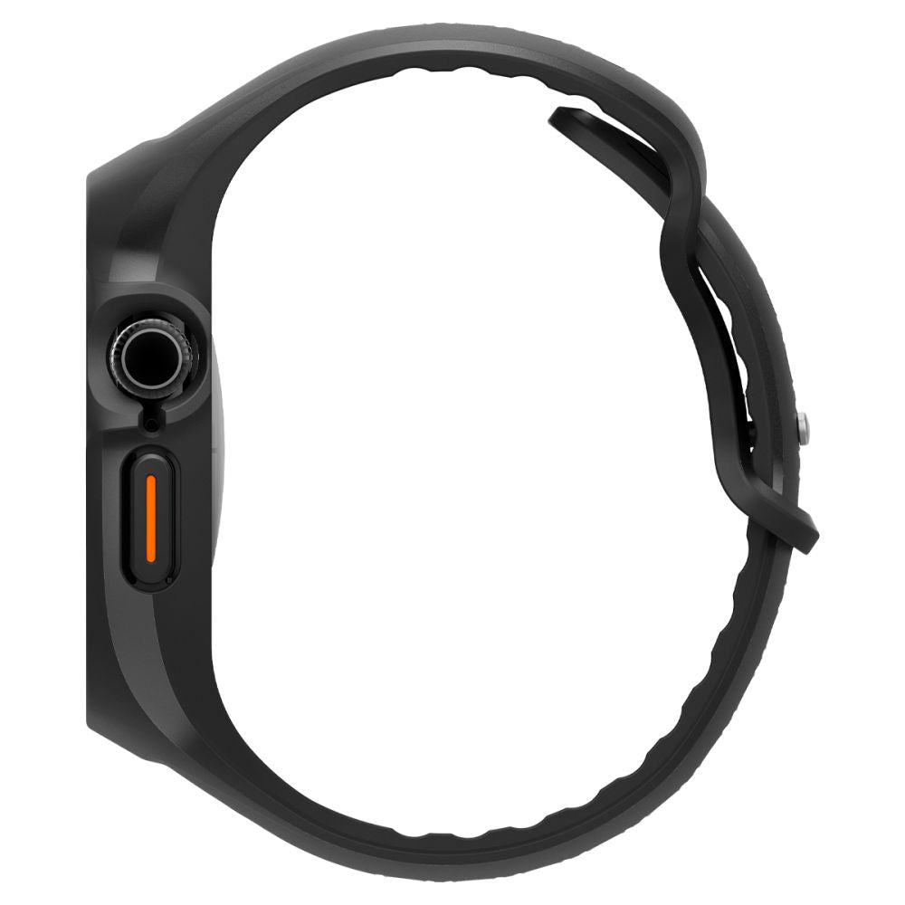 Housse Spigen Liquid Air Pro pour Apple Watch Series 10 / 11 46mm, Noir Mat ACS09317