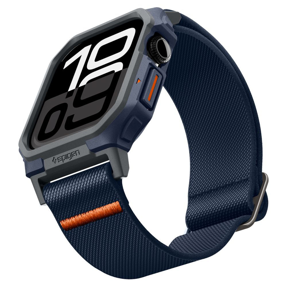 Housse Spigen Lite Fit Pro pour Apple Watch Series 10 46mm, Bleu Marine ACS08925