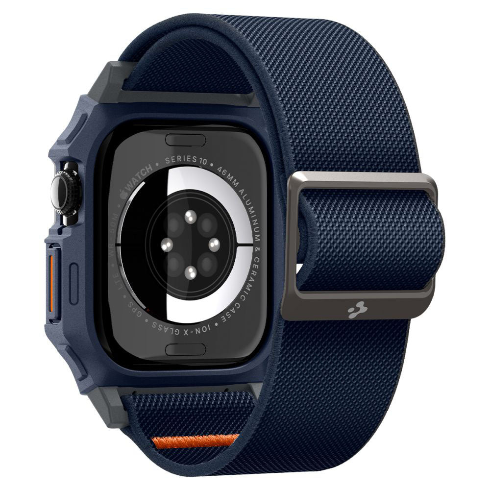 Housse Spigen Lite Fit Pro pour Apple Watch Series 10 46mm, Bleu Marine ACS08925