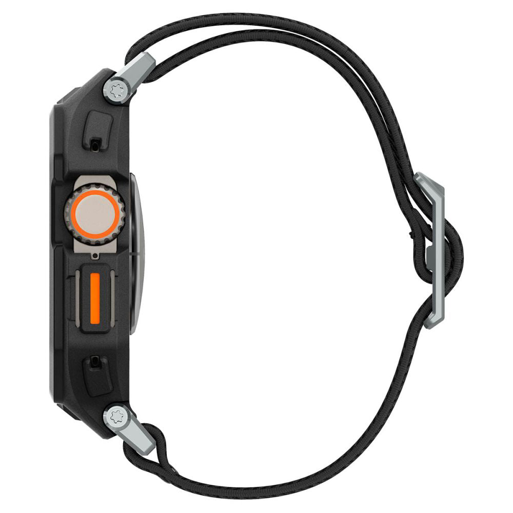 Spigen Lite Fit Pro Hülle für Apple Watch Ultra Series, Matt Schwarz ACS07104