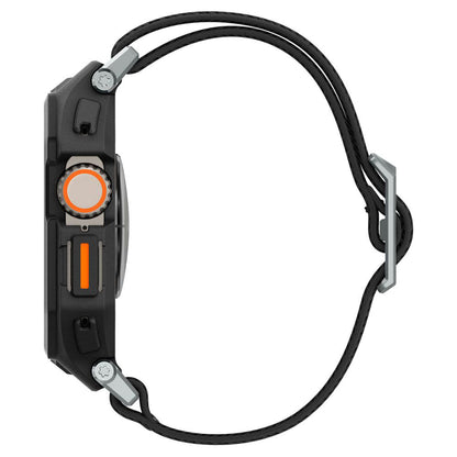 Spigen Lite Fit Pro Hülle für Apple Watch Ultra Series, Matt Schwarz ACS07104