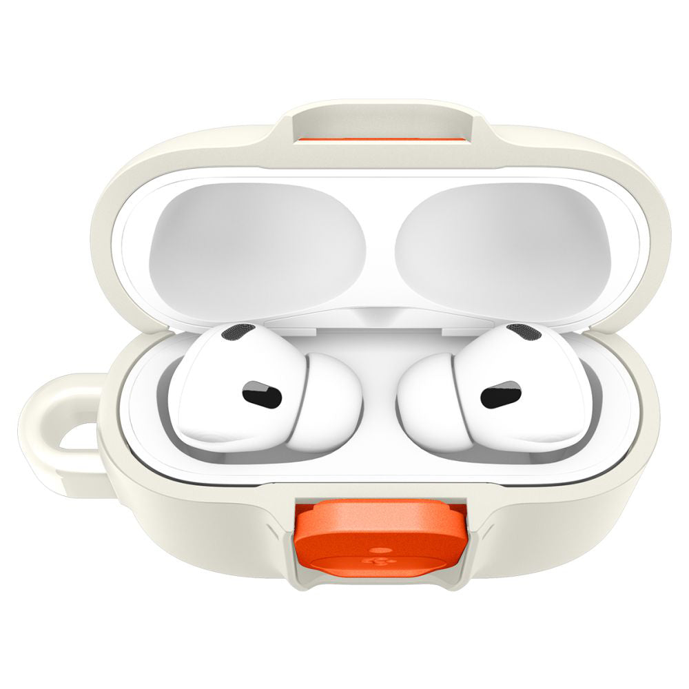 Étui Spigen Nano Pop pour Apple AirPods Pro 3, Beige Orange