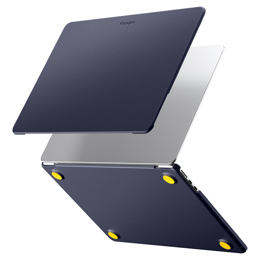 Coque Spigen Nano Pop pour Apple MacBook Air 13 pouces (2026) / (2025) / (2024) / (2022), Bleu marine ACS11268