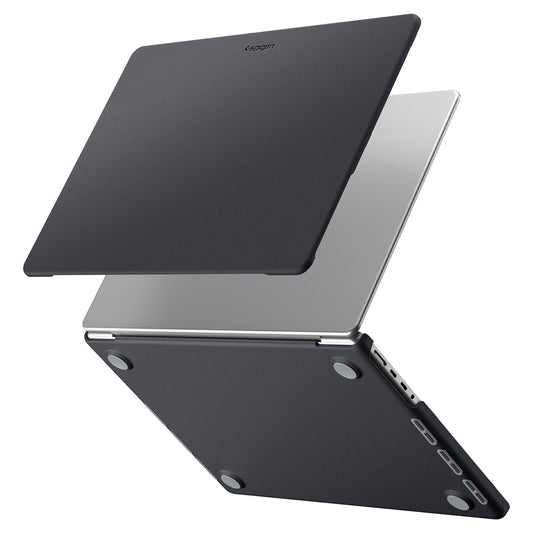 Spigen Nano Pop Hülle für Apple MacBook Pro 14 Zoll (2026) / (2025) / (2024) / (2023) / (2021), Schwarz ACS11272