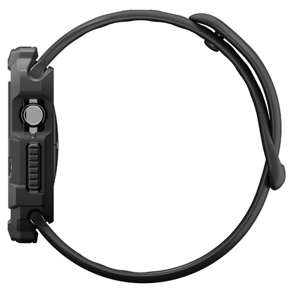 Coque Spigen Rugged Armor pour Apple Watch Series 12 42 mm, noir mat ACS11877