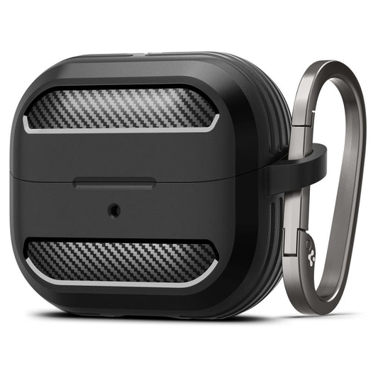 Spigen Rugged Armor Hülle für Samsung Galaxy Buds3 FE / Buds3 Pro / Buds3, Schwarz ACS08330