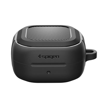 Custodia Spigen Rugged Armor per Samsung Galaxy Buds4 / Buds4 Pro, Nera Opaca ACS11200