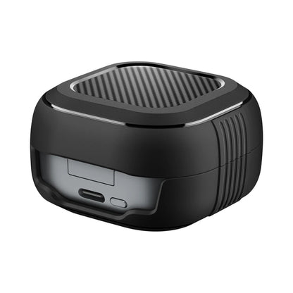 Custodia Spigen Rugged Armor per Samsung Galaxy Buds4 / Buds4 Pro, Nera Opaca ACS11200