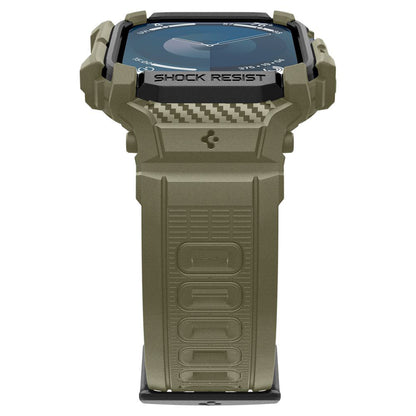 Étui Spigen Rugged Armor Pro pour Apple Watch Series 10 46mm, Kaki ACS08608