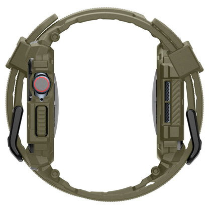Étui Spigen Rugged Armor Pro pour Apple Watch Series 10 46mm, Kaki ACS08608