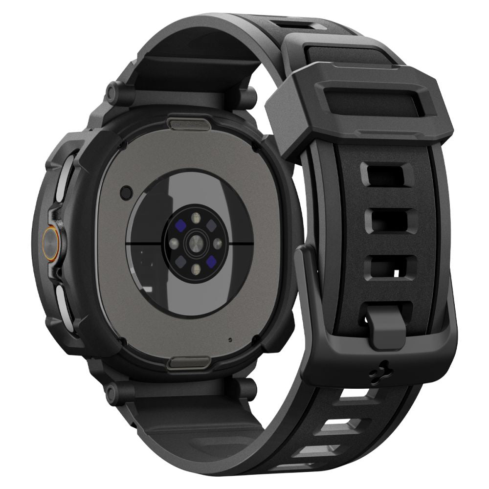 Custodia Spigen Rugged Armor Pro per Samsung Galaxy Watch8 Classic, Nera Opaca ACS10013