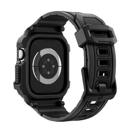 Étui Spigen Rugged Armor Pro V2 pour Apple Watch Series 10 / 11 42mm, Noir Mat ACS10494