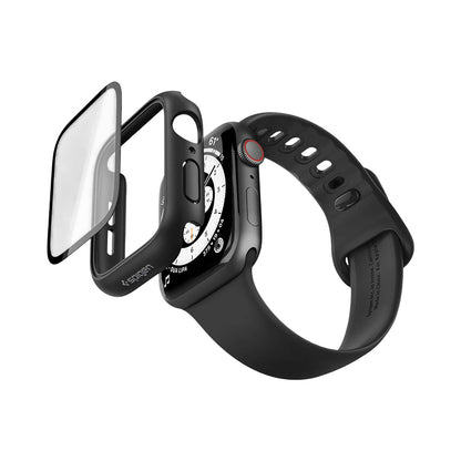Spigen Thin Fit 360 Case for Apple Watch Series 44mm, Black ACS11592
