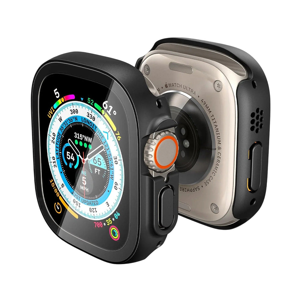 Custodia Spigen Thin Fit 360 per Apple Watch Ultra Series, Nera ACS05558