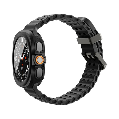 Coque Spigen Thin Fit 360 pour Samsung Galaxy Watch Ultra2, Noire ACS11609