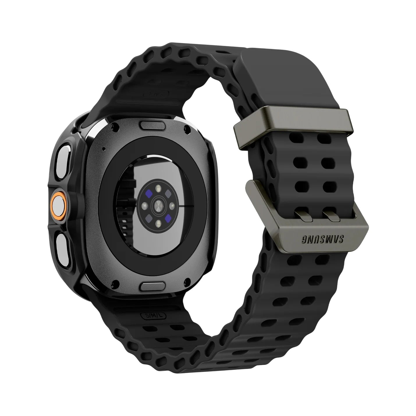 Coque Spigen Thin Fit 360 pour Samsung Galaxy Watch Ultra2, Noire ACS11609