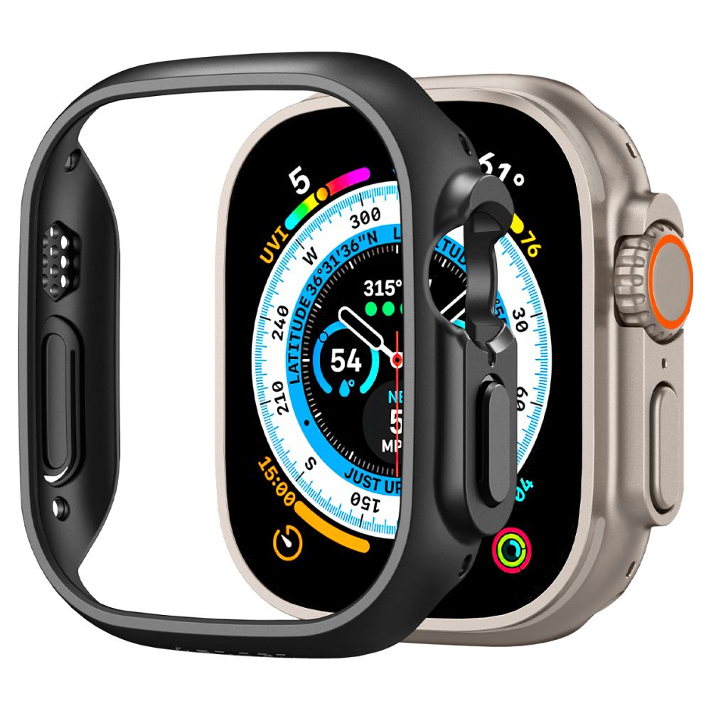 Custodia Spigen Thin Fit per Apple Watch Ultra Series, Nera ACS05458
