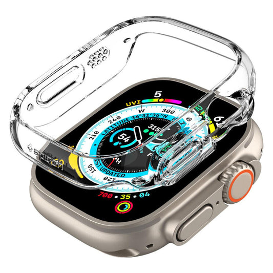 Spigen Thin Fit Hülle für Apple Watch Ultra Series, Transparent ACS05917