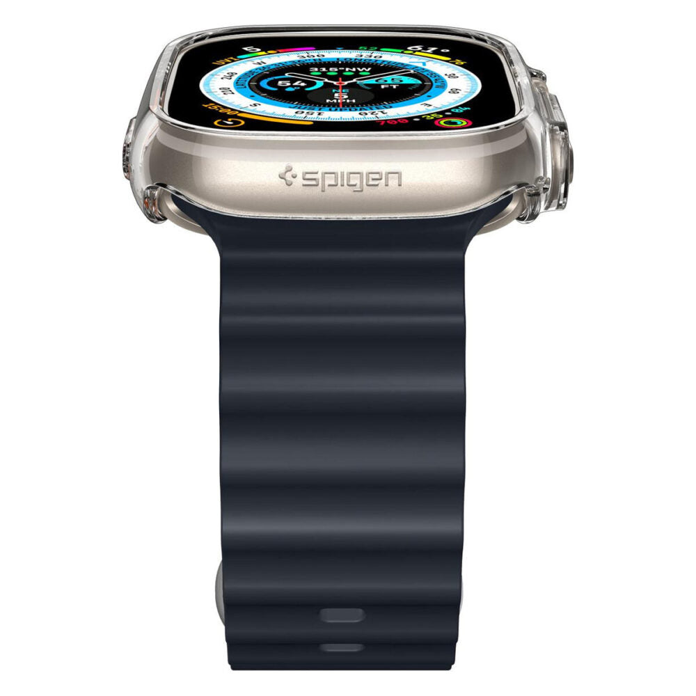 Spigen Thin Fit Hülle für Apple Watch Ultra Series, Transparent ACS05917