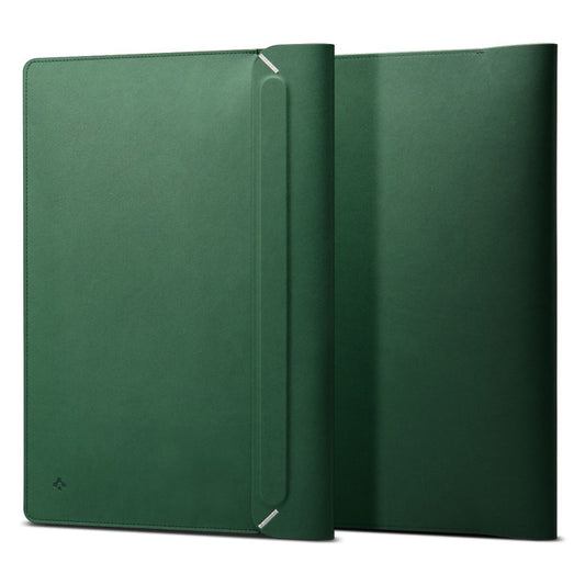 Housse Spigen Valentinus pour ordinateur portable 15 pouces - 16 pouces, Vert