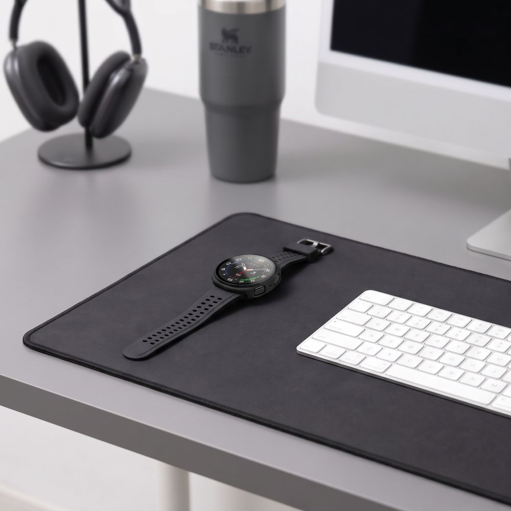 Tech-Protect Defense Hülle für Samsung Galaxy Watch 9 / Watch8 44mm, 2er Set, Schwarz / Transparent