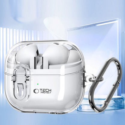Tech-Protect Flexair Hülle für Samsung Galaxy Buds3 FE / Buds3 Pro / Buds3, Transparent