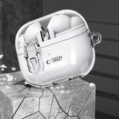 Tech-Protect Flexair Hülle für Samsung Galaxy Buds3 FE / Buds3 Pro / Buds3, Transparent