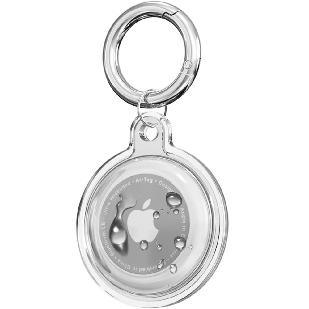 Étui Tech-Protect Icon pour Apple AirTag, Set de 4 pièces, Transparent