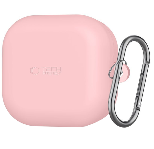 Tech-Protect Silicone Hook Hülle für Samsung Galaxy Buds4 / Buds4 Pro, Rosa