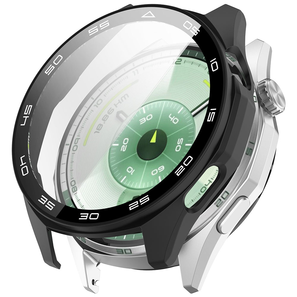 Housse Techsuit Defense360 Pro Bezel pour Huawei Watch GT 6 46mm, Noire