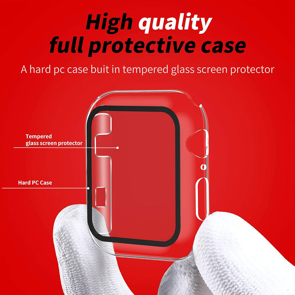 Custodia Techsuit Defense360 Pro per Apple Watch 38mm Series, Trasparente
