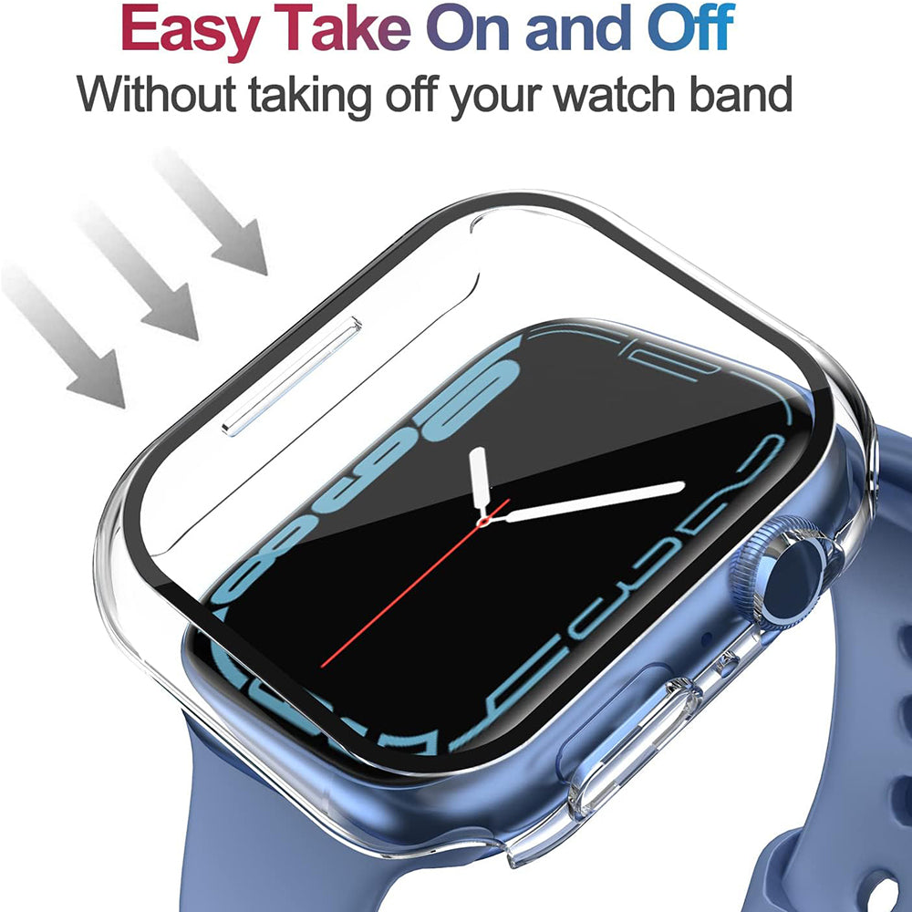 Coque Techsuit Defense360 Pro pour Apple Watch 7 41mm Series, Transparente