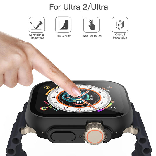 Custodia Techsuit Defense360 Pro per Apple Watch Ultra Series, Nera
