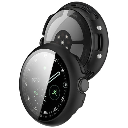 Techsuit Defense360 Pro Hülle für Google Pixel Watch 4 41mm, Schwarz