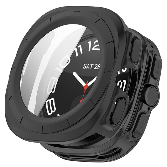 Techsuit Defense360 Pro Hülle für Samsung Galaxy Watch Ultra, Schwarz