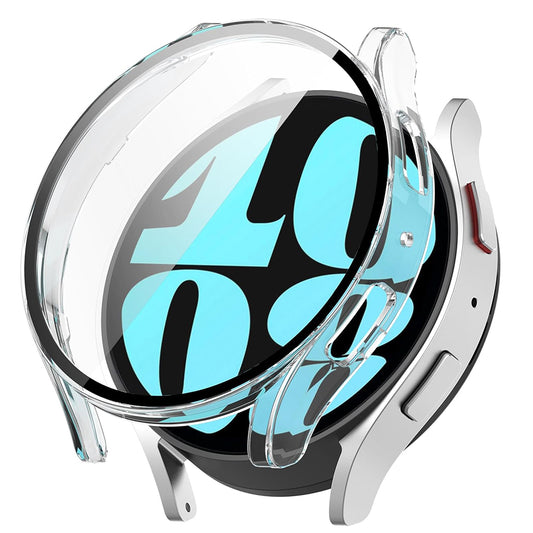 Techsuit Defense360 Pro Hülle für Samsung Galaxy Watch6 40mm, Transparent