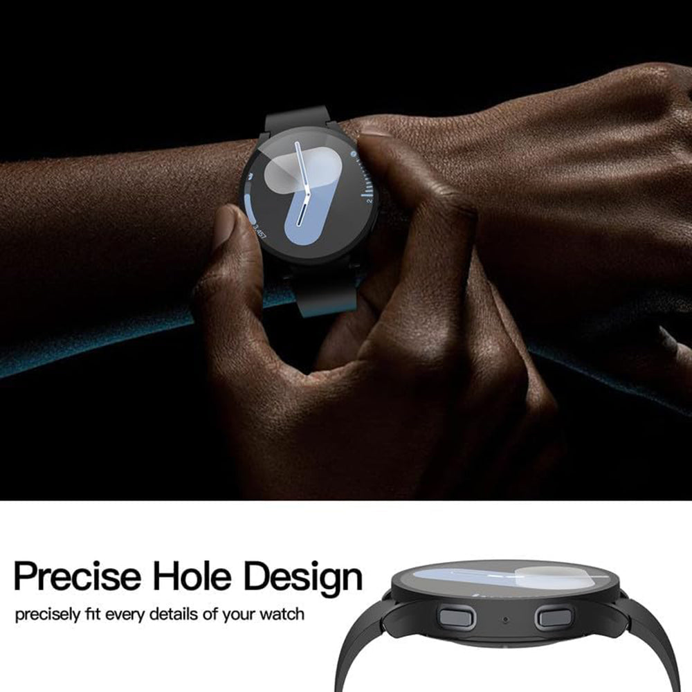 Custodia Techsuit Defense360 Pro per Samsung Galaxy Watch7 44mm, Nera