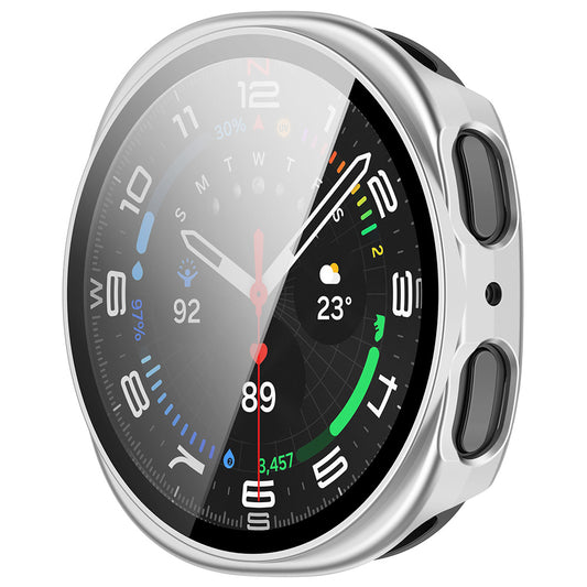 Coque Techsuit Defense360 Pro pour Samsung Galaxy Watch8 40mm, Argentée