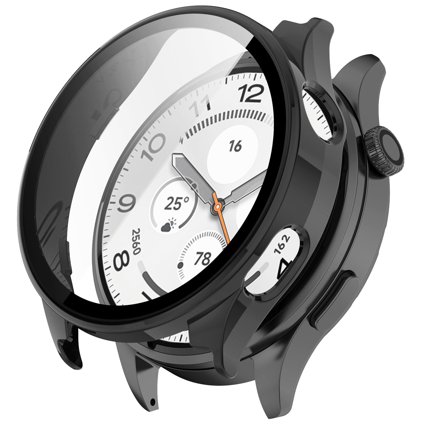 Custodia Techsuit Defense360 Pro per Xiaomi Watch 5, Nera