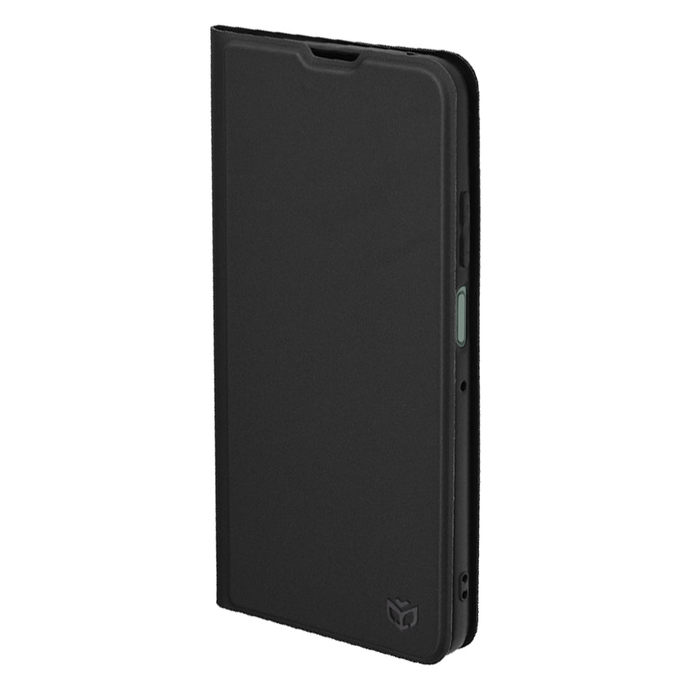 Coque pour Motorola Moto G56, Techsuit, Magskin Book, Noire