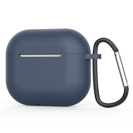 Techsuit Silikonhülle für Apple AirPods 4, Marineblau