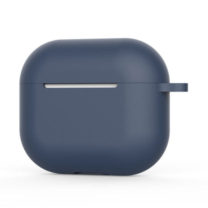 Custodia Techsuit Silicone per Apple AirPods 4, Blu Navy