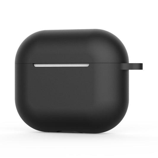 Coque Techsuit Silicone pour Apple AirPods 4, Noire