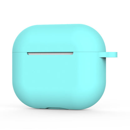 Custodia Techsuit Silicone per Apple AirPods 4, Turchese Scuro