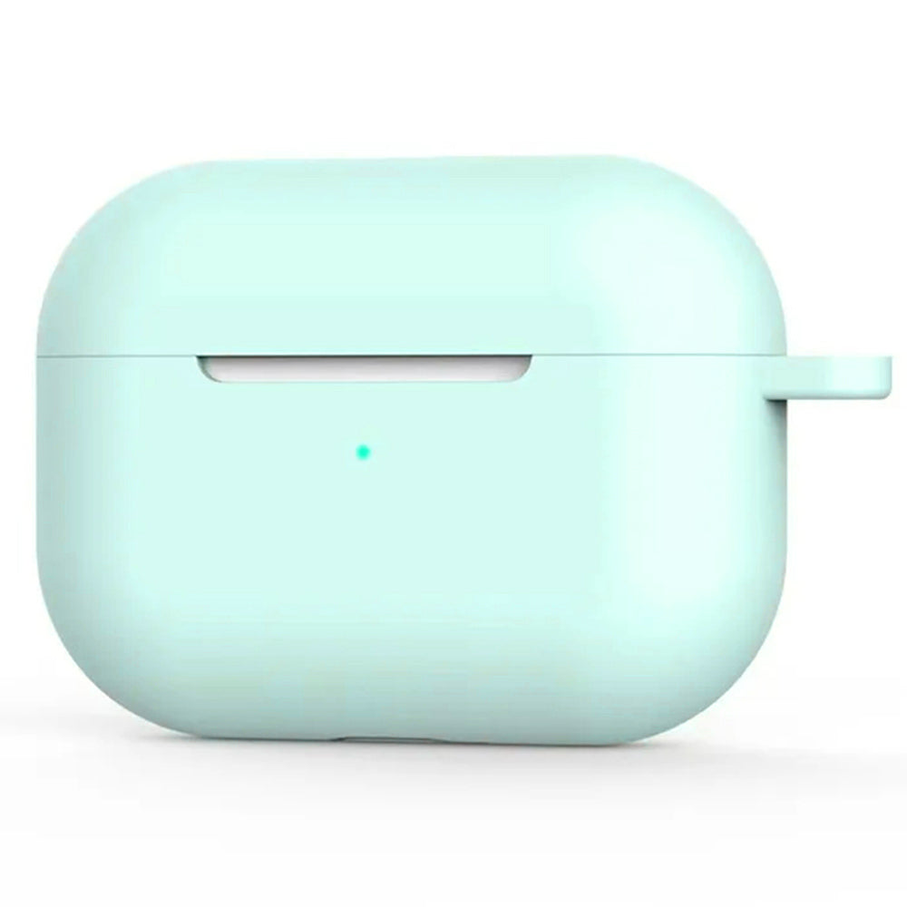 Custodia Techsuit Silicone per Apple AirPods 4, Turchese Scuro