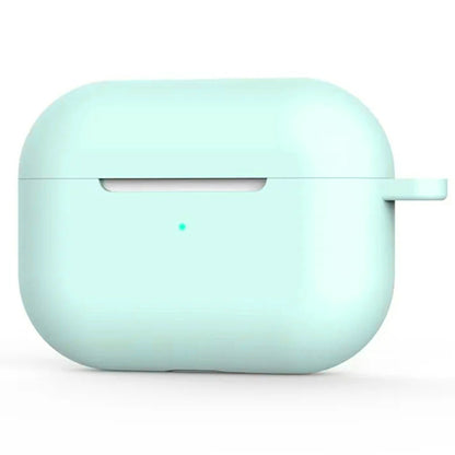 Custodia Techsuit Silicone per Apple AirPods 4, Turchese Scuro