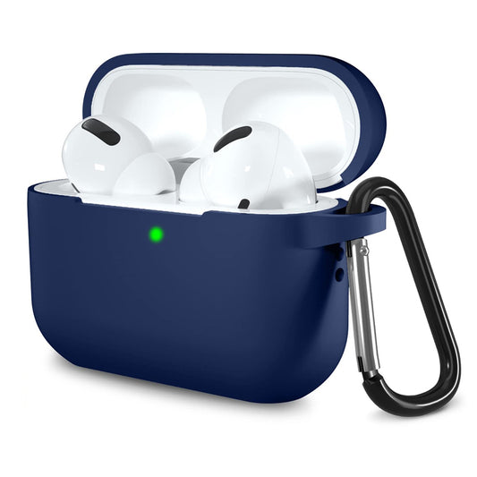 Coque Techsuit Silicone pour Apple AirPods Pro Series, Bleu marine