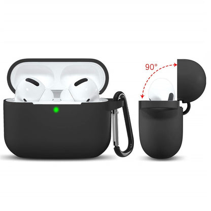Custodia Techsuit Silicone per Apple AirPods Pro Series, Nera