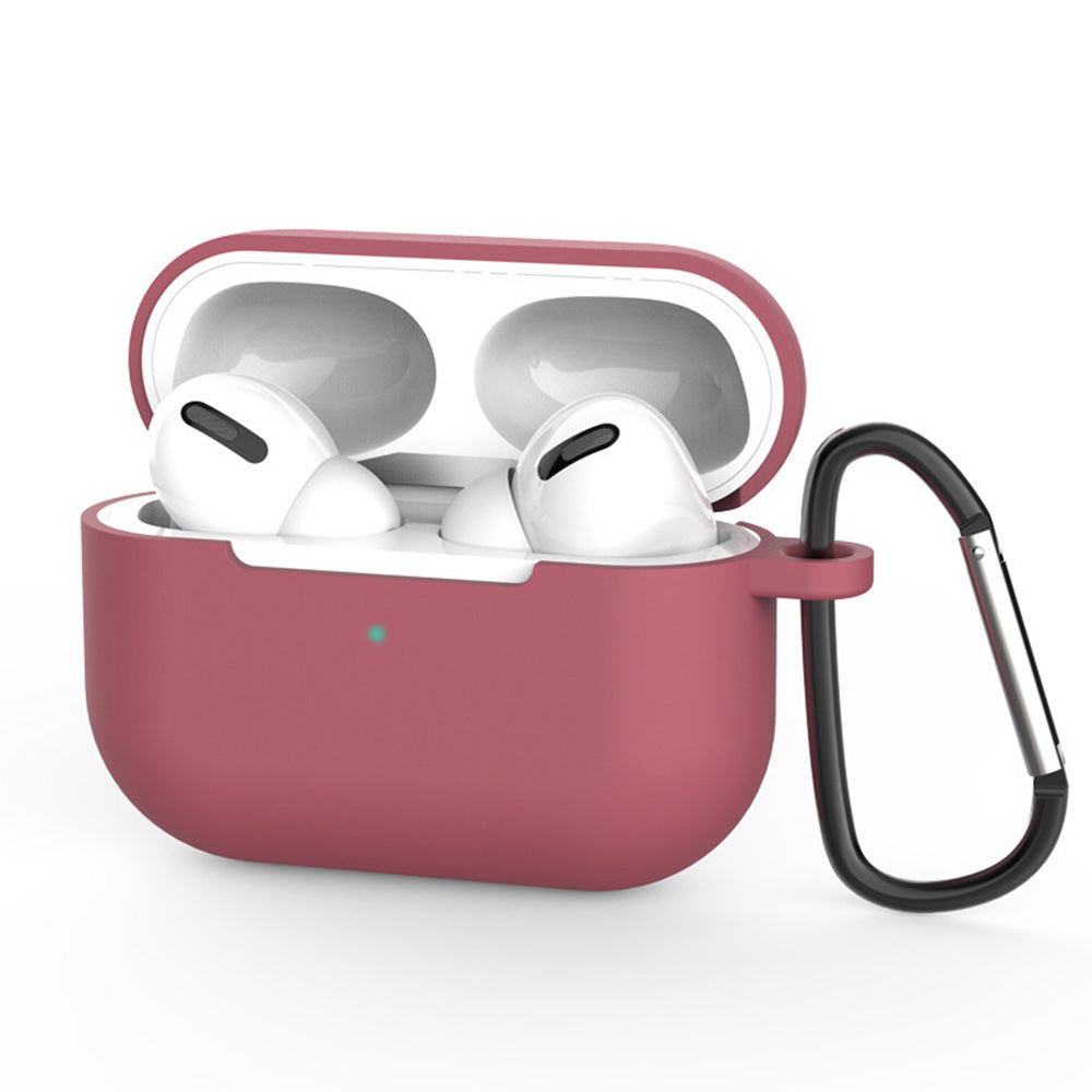 Coque Techsuit Silicone pour Apple AirPods Pro 3, Bordeaux